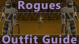 How To Unlock The Rogue Outfit In Old School Runescape Thieving Set [upl. by Aicemed73]