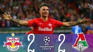 Salzburg Vs Lokomotiv Moskow 22 UCL 202021  Extended Highlights amp All Goals Group A Match 1 [upl. by Mcevoy]