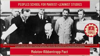 MolotovRibbentrop Pact  PSMLS Class [upl. by Euqirrne]