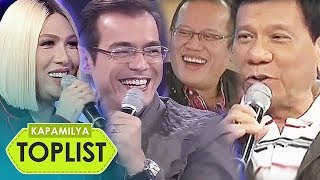 10 funniest and trending moments of politician guests in Gandang Gabi Vice  Kapamilya Toplist [upl. by Tirb]