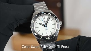 Zelos Swordfish 40mm TI Frost [upl. by Ymot787]