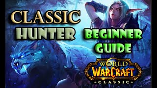 Hunter Beginner Guide for Classic WoW [upl. by Anerual805]