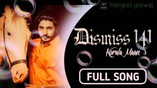 DISMISS 141  Korala Maan  Full Audio Song  New Punjabi Song 2020 [upl. by Elton]