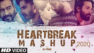 Heartbreak Mashup 2020  Dj Yogii  Remix Songs 2020  Latest Hindi Songs  TSeries [upl. by Ttenyl]