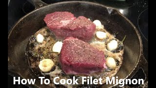 Fillet Mignon Recipe  How to make perfect Fillet Mignon Steaks [upl. by Iadam]