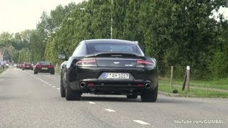 Aston Martin Rapide S  Start up amp Acceleration Sounds [upl. by Atila]