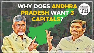 Why does Andhra Pradesh want 3 capitals  The Hindu [upl. by Nellir]