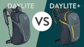 Osprey Daylite vs Daylite Plus  Whats the difference [upl. by Ihcelek587]