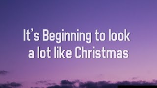 Its Beginning to look a lot like Christmas Lyrics quottiktok songquot [upl. by Otsuj]