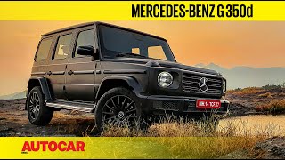 MercedesBenz G 350d Review  The Sensible G Wagen  First Drive  Autocar India [upl. by Ayota]