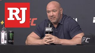 UFCs Dana White gives his take on newcomer Max Rohskopf quitting between rounds [upl. by Eaner588]