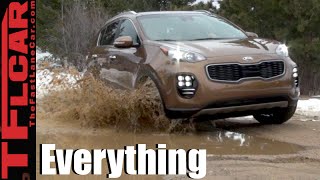 2017 Kia Sportage Snowy OffRoad amp Everything You Ever Wanted to Know Review [upl. by Kearney]