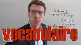 Learn French vocabulary  vocabulaire français facile  Niveau B1 [upl. by Min]