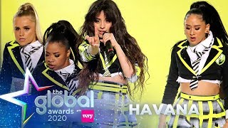 Camila Cabello  Havana Live at The Global Awards 2020  Capital [upl. by Ataga]