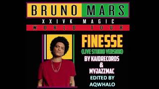 Finesse Live Studio Version With Intro amp Dance Break  Bruno Mars [upl. by Jody]