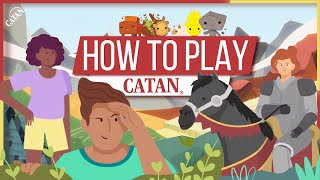 How to Play CATAN  The Most Adorable Overview Ever [upl. by Aratak]