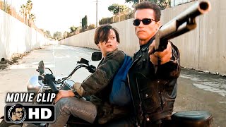 TERMINATOR 2 Clip  Truck Chase 1991 Arnold Schwarzenegger [upl. by Aneehsram]