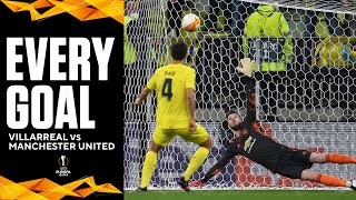 EVERY GOAL  Villarreal vs Manchester United  Europa League Final  UCL on CBS Sports [upl. by Eirek]