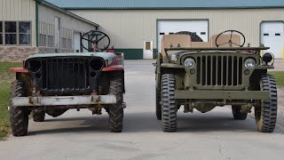 Restoring a Willys Jeep in 10 Minutes [upl. by Jeremiah]