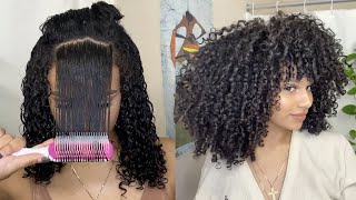 How To Denman Wash n Go Routine for Defined Curls [upl. by Skutchan]