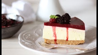 Berry Cheesecake Recipe  No Bake Cheesecake Recipe [upl. by Ylam]