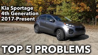 Top 5 Problems Kia Sportage SUV 4th Generation 2017Present [upl. by Nolrak]