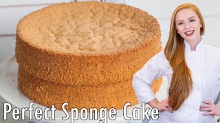 How to Make the PERFECT Sponge Cake EASY NoFail Recipe [upl. by Daegal930]