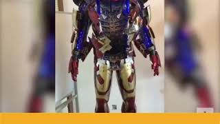 REAL LIFE IRON MAN SUITSA Real Iron Man Suit That FliesAn Iron Man Helmet amp Suit [upl. by Detta476]