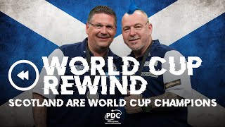 A FIRST FOR SCOTLAND 2019 World Cup of Darts Final [upl. by Dewain]