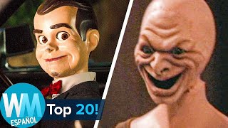 ¡Top 20 MUÑECOS en Películas de TERROR [upl. by Woodie]