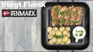 How to make Stegt Flæsk  Denmark  2min Recipe Video [upl. by Vi]