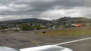 Landing at Tegucigalpa Toncontin Airport  Honduras [upl. by Elohc871]