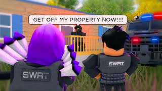 Robbery Turns Into BIG Swat Raid Roblox [upl. by Dalt]