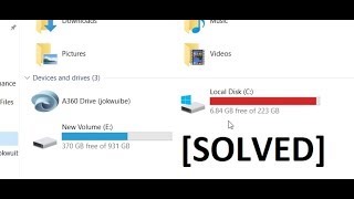 3 Easy Ways to Free Hard Disk Space on Windows Automatically Full Drive C SOLVED [upl. by Arondel]