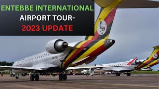 Entebbe International Airport Tour [upl. by Nerahs]