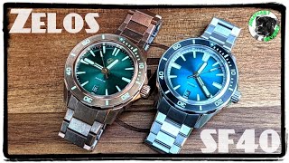 Zelos Swordfish 40 Bronze Deep dive comparison to the steel model Not simply a material change [upl. by Narat]