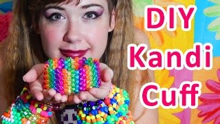 Kandi Cuff Tutorial Multistitch [upl. by Hayden565]