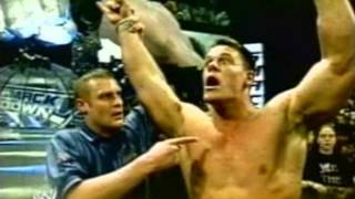 WWE Backlash 2003  Brock Lesnar vs John Cena Promo [upl. by Artied]