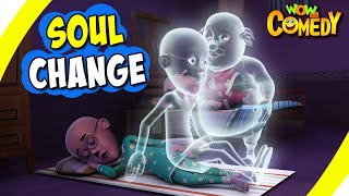 Motu Patlu EP29 B  Soul Change  Funny Videos For Kids  Wow Kidz Comedy [upl. by Stephanie]