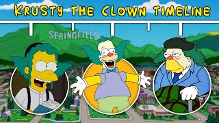 The Complete Krusty the Clown Timeline [upl. by Enotna]