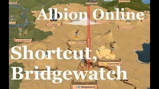 Albion Online  Caerleon to Bridgewatch fast almost safely [upl. by Odlo]