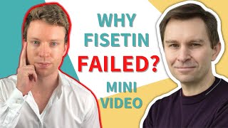 Science Failed FISETIN  Heres Why [upl. by Shifrah]