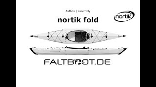 nortik fold Faltboot Aufbau [upl. by Lowrance]