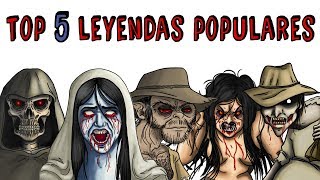 TOP 5 LEYENDAS POPULARES  Draw My Life La Llorona Patasola El Silbón La Santa Compaña El Pombero [upl. by Mcnalley]