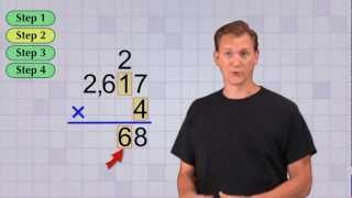 Math Antics  MultiDigit Multiplication Pt 1 [upl. by Luing685]