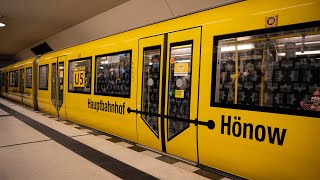 Eröffnung der neuen U5  UBahn Berlin [upl. by Hercules]