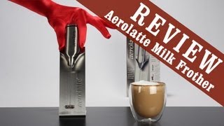 Aerolatte Milk Frother  Exclusive Review [upl. by Nodnab]