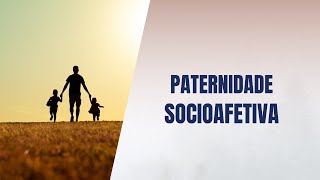 Paternidade socioafetiva [upl. by Junette]