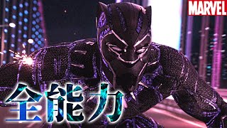 ブラックパンサーのすべて全能力まとめ（アベンジャーズエンドゲームへ） [upl. by Pierrette]