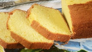 Pound Cake Recipe Demonstration  Joyofbakingcom [upl. by Naujahs]